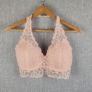 PINK Victoria's Secret Bralette Beige Sz M (D/DD)